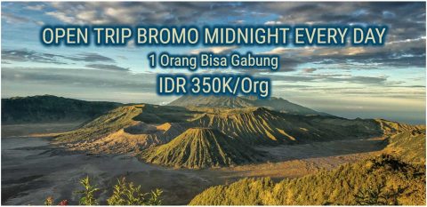 Open Trip Bromo Midnight Murah! Dari Malang Dari Surabaya