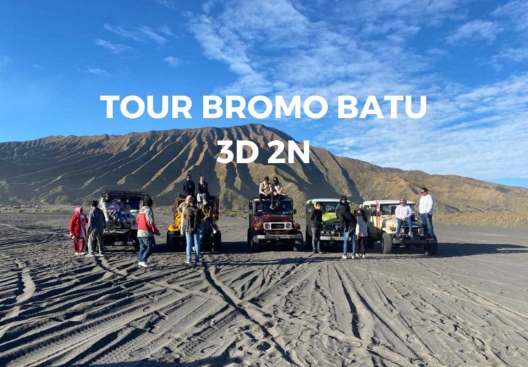 Paket Wisata Bromo 3 Hari 2 Malam | 5 Program Plus Malang Batu